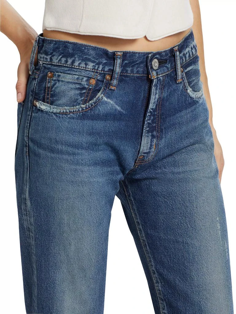 MOUSSY VINTAGE Pine Boys Straight Mid-Rise Jeans 6