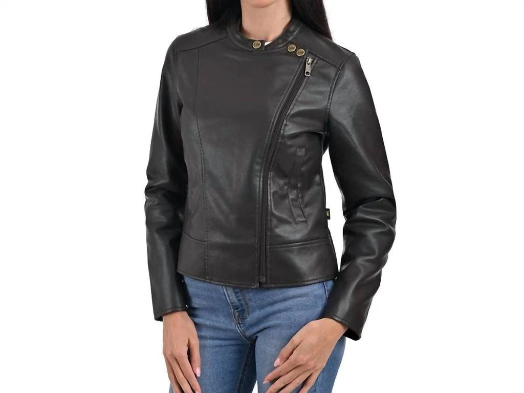LEE Lee - Faux Leather Racer Jacket 1