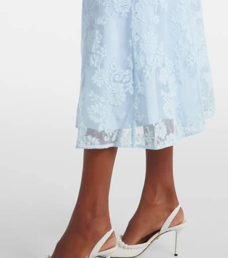 Self Portrait Lace midi dress 6