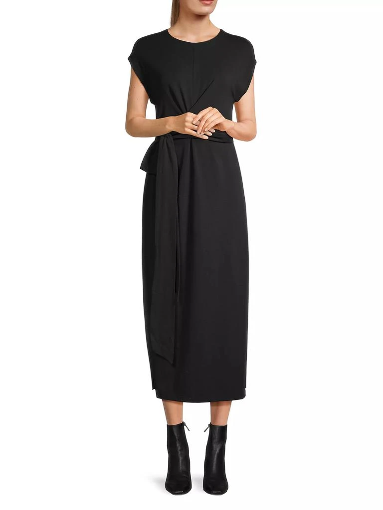 Modern Citizen Fei Tie-Front Midi-Dress 2