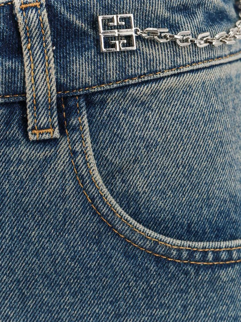 Givenchy Denim skirt with 4g chain 5