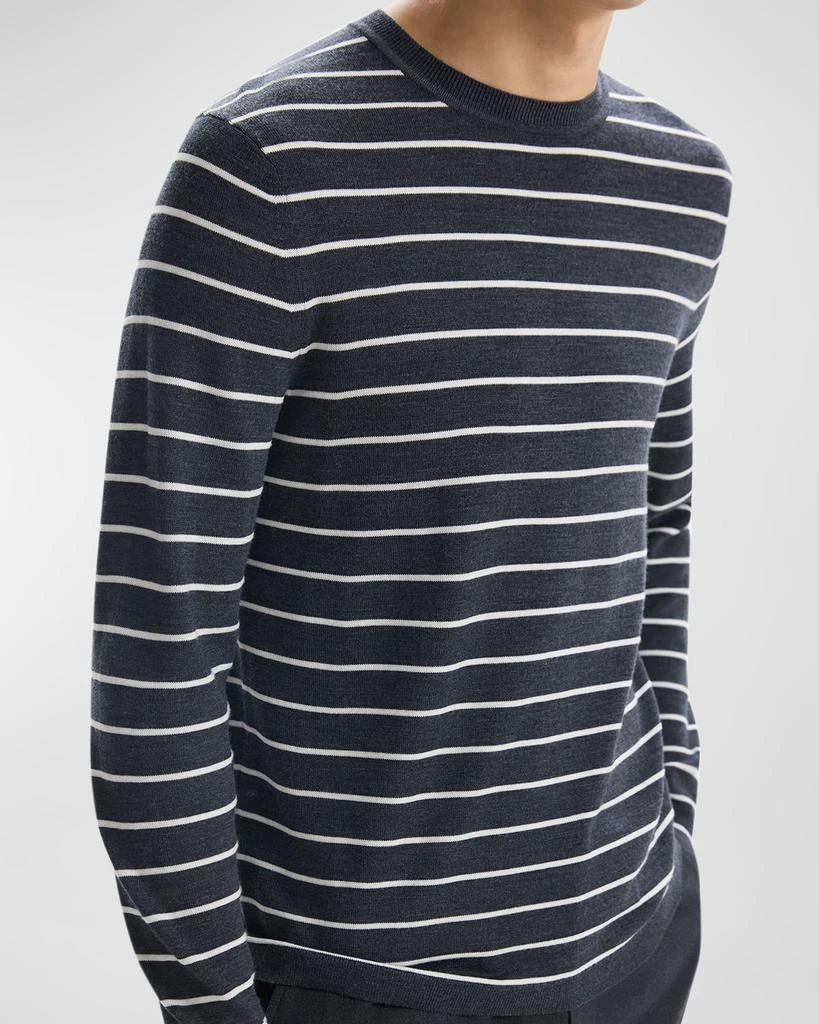 Theory Men's Striped Long-Sleeve T-Shirt 5