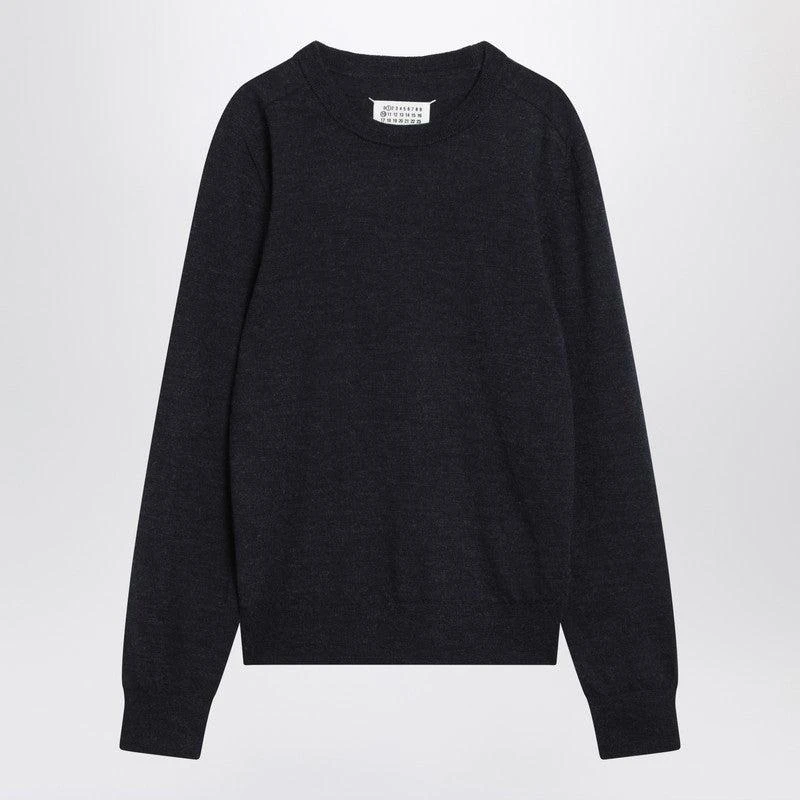 MAISON MARGIELA Men's blue Wool Sweater 1