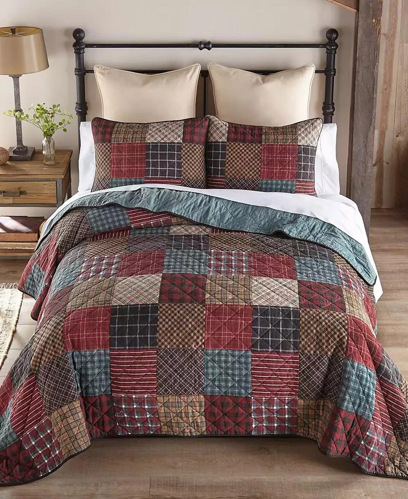 Donna Sharp Appalachia Plaid 3-Pc. Quilt Set 1