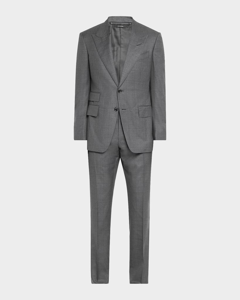 Tom Ford Men's Shelton Prince of Wales Suit