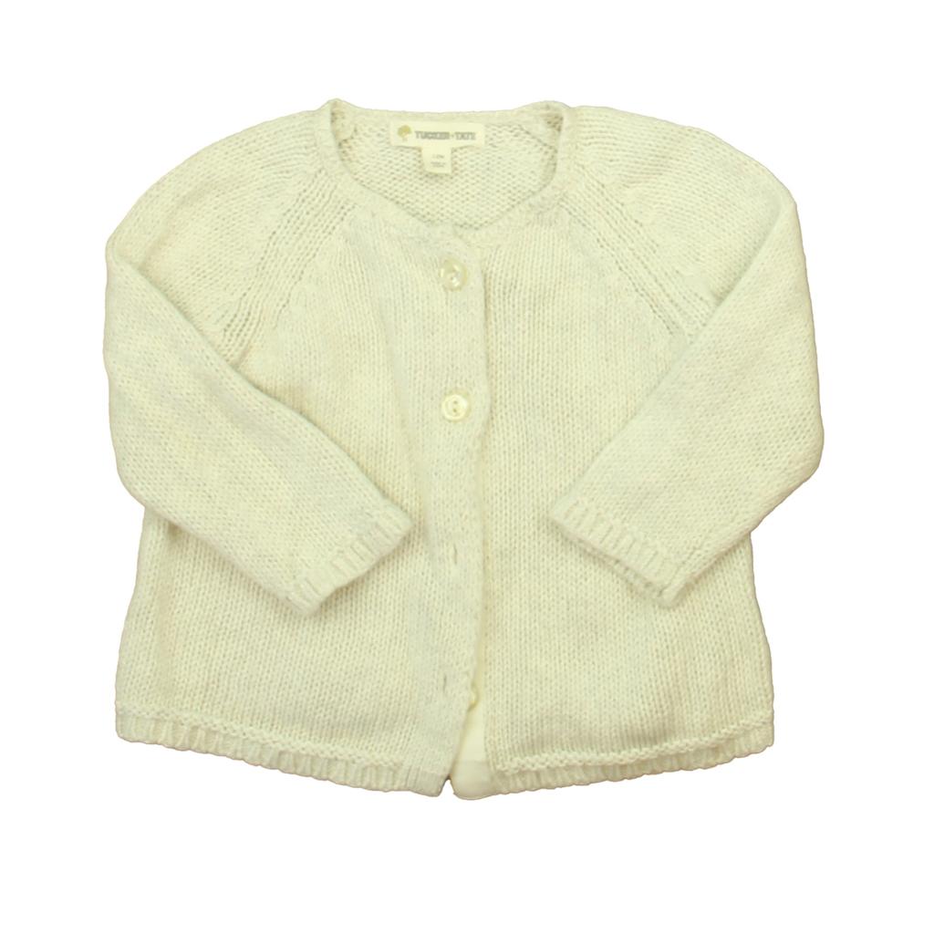 Tucker + Tate Girls Ivory Cardigan