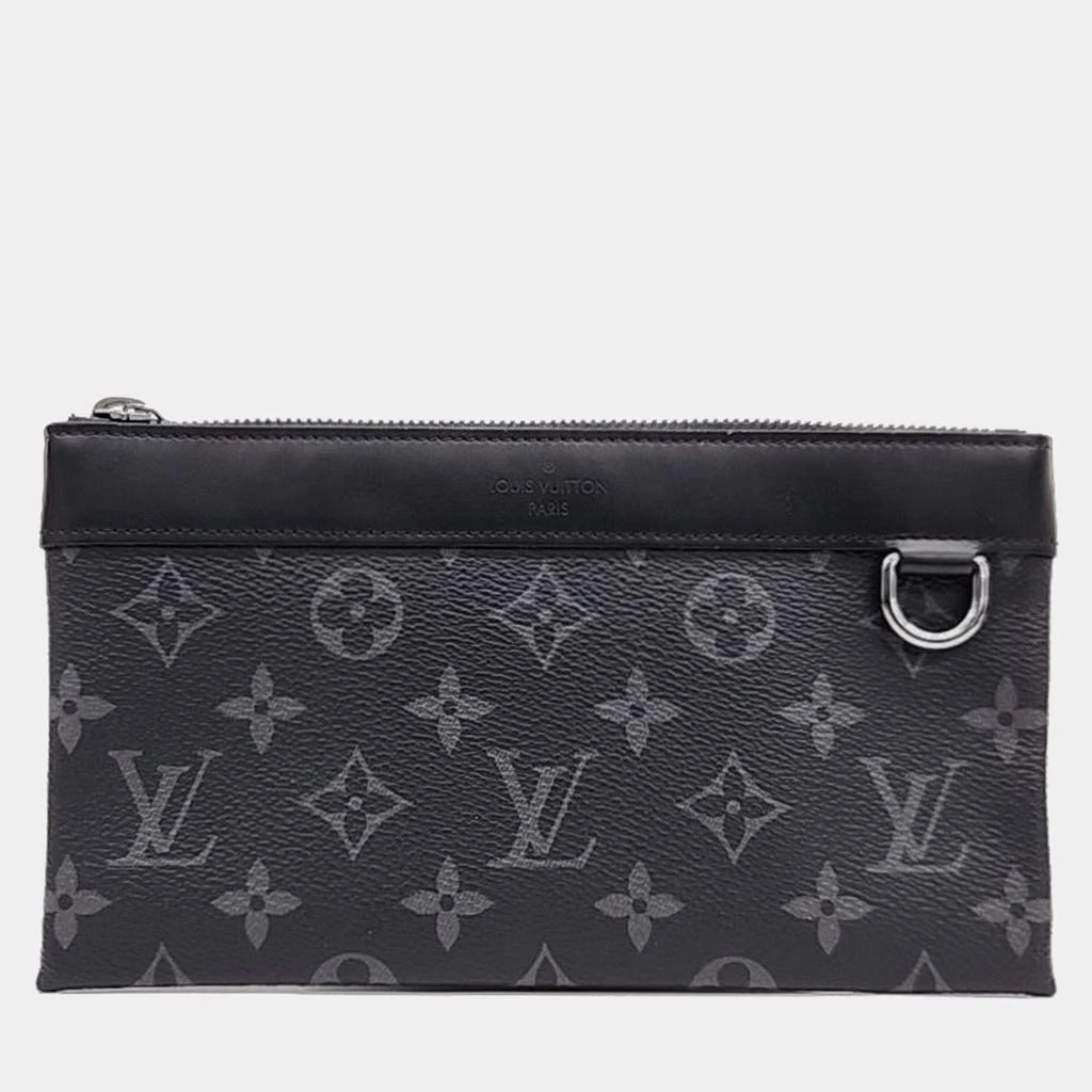 Louis Vuitton Louis Vuitton Black Monogram Discovery Pochette PM Bag 1
