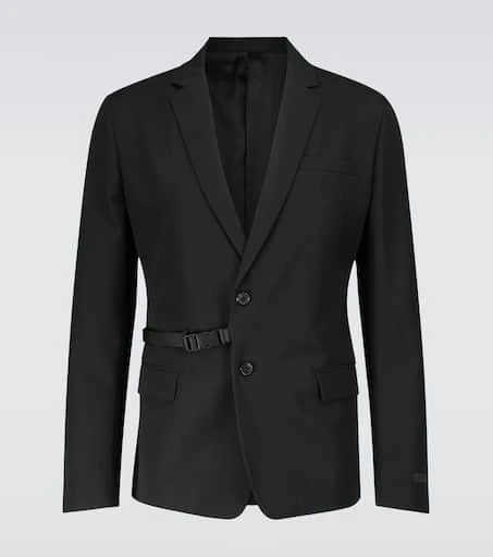 Prada Buckled wool blazer 1