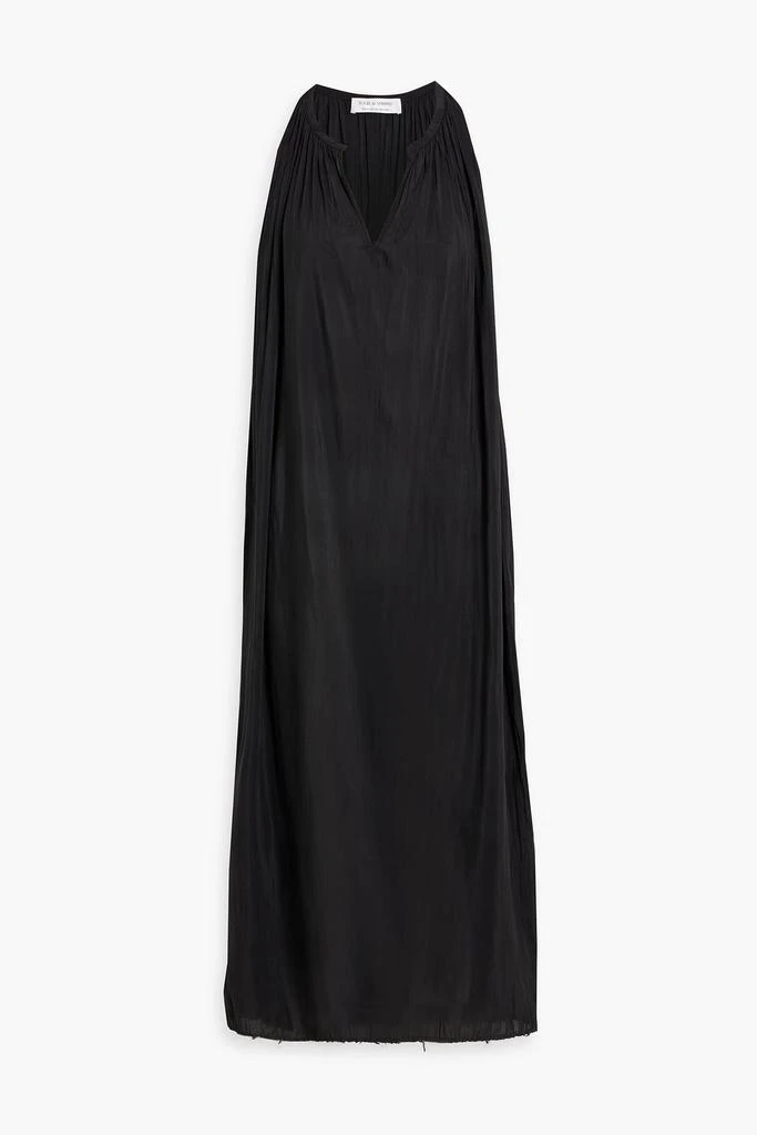 Solid & Striped Gathered voile midi dress 1