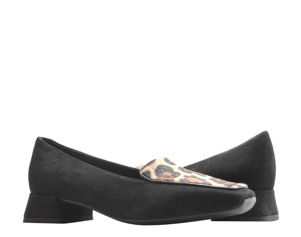 Geox Vivyanne Pump Black/Leopard Women's Casual Shoes D049MC-021QS-C9B5P