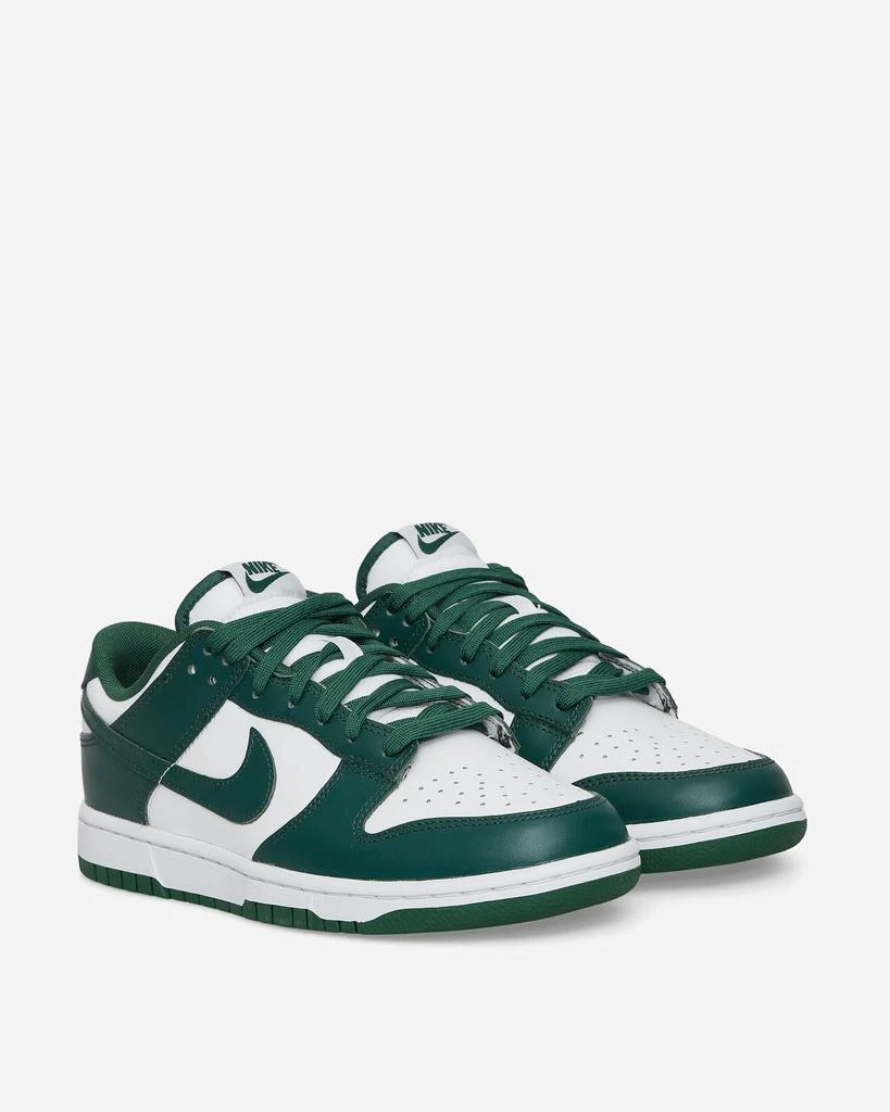 NIKE Dunk Low Retro Sneakers White / Team Green 2