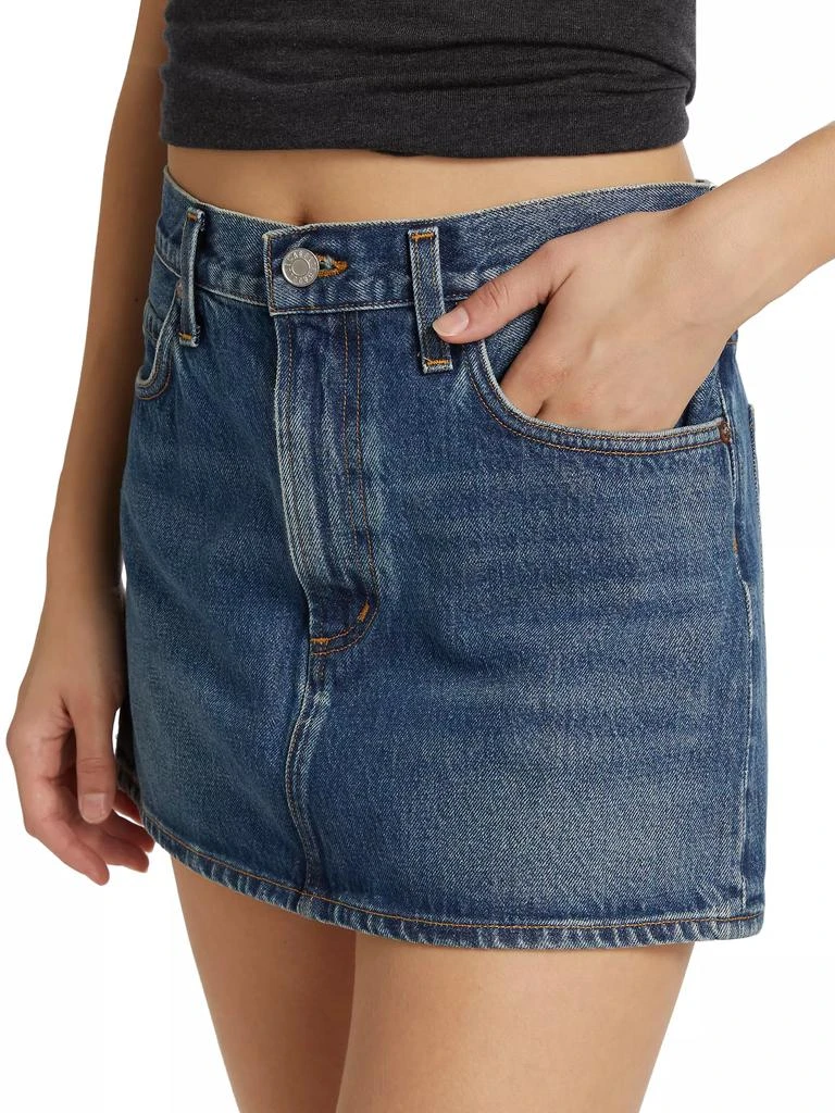 AGOLDE Alek Denim Miniskirt 6