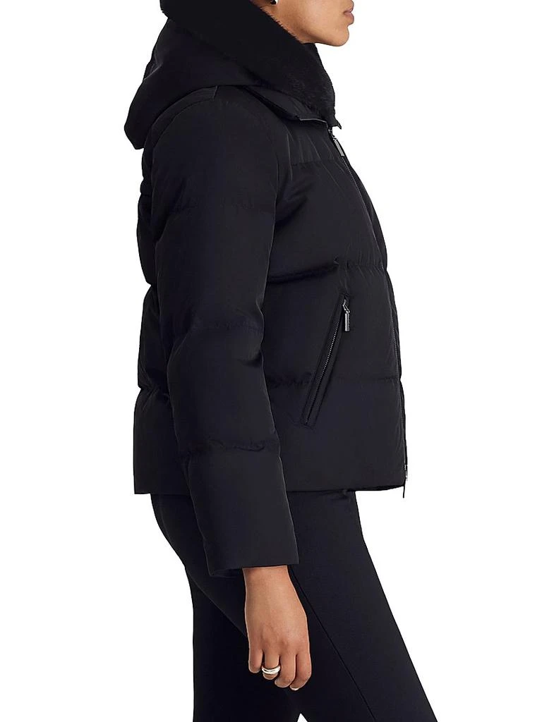 Dawn Levy Nicola Faux-Fur-Lined Puffer Jacket 3