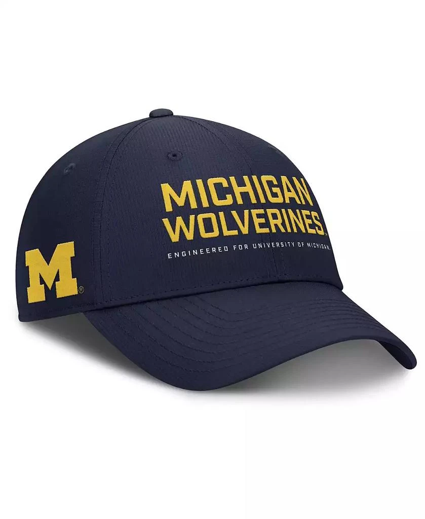 Jordan Men's Navy Michigan Wolverines 2025 On-Field Gameday Club Adjustable Hat 3