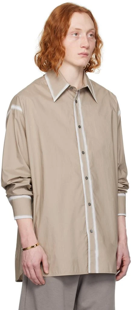 MM6 Taupe Faded Shirt 2