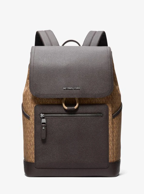 Michael Kors Hudson Signature Logo Backpack 1