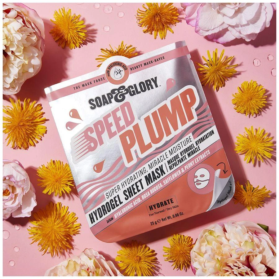 Soap & Glory Speed Plump Super Hydrating Miracle Moisture Hydrogel Sheet Mask 4