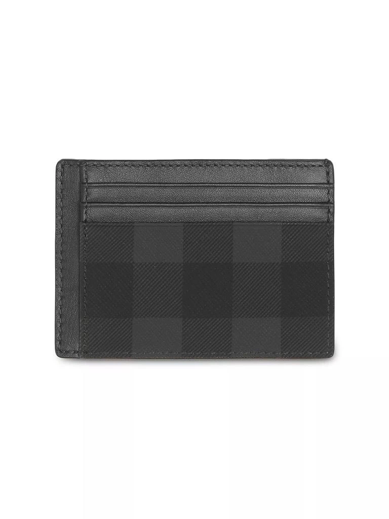 Burberry Chase Check Money Clip Card Holder 1