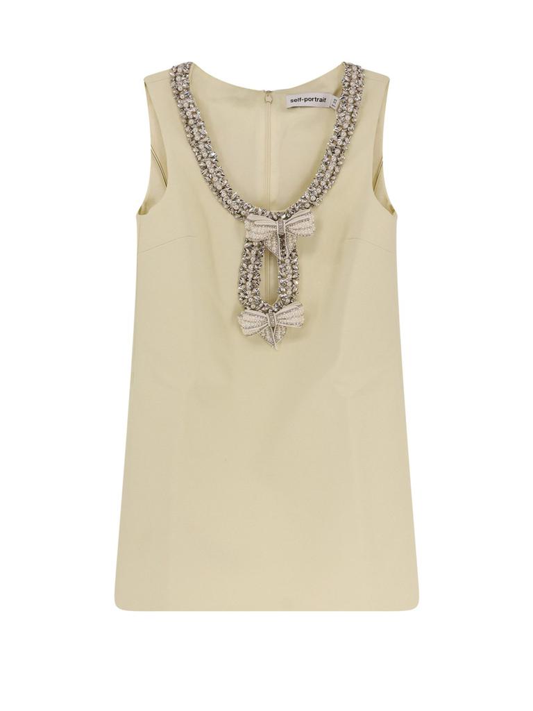 Self Portrait Self-Portrait Crepe Bow Mini Dress