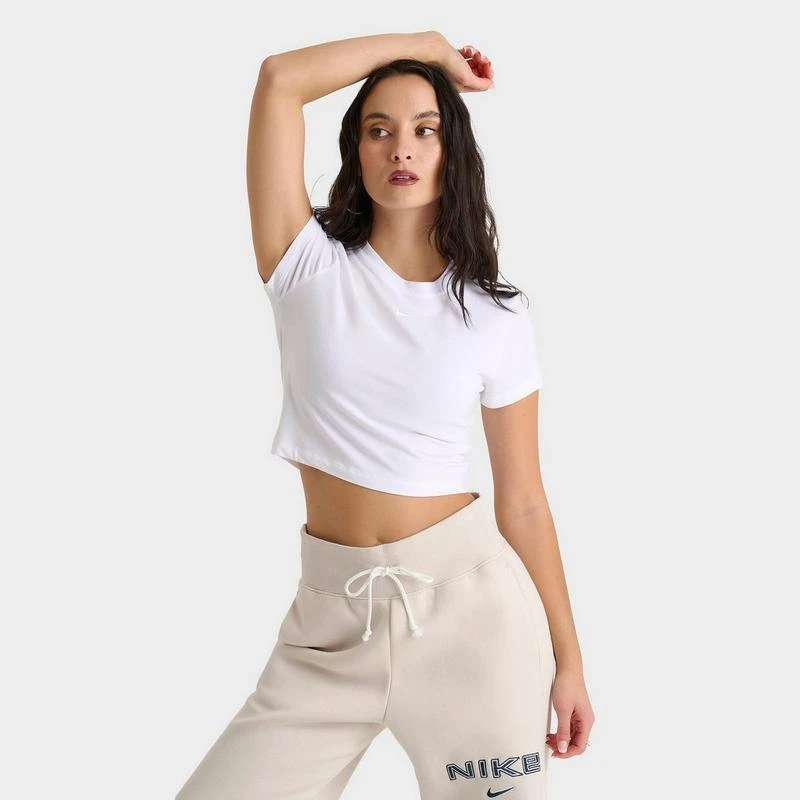 NIKE Women's Nike Sportswear Essential Slim Crop T-Shirt 1