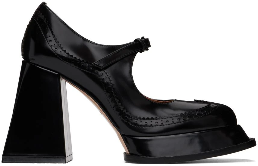 Shushu/Tong Black Oxford High Heels 1