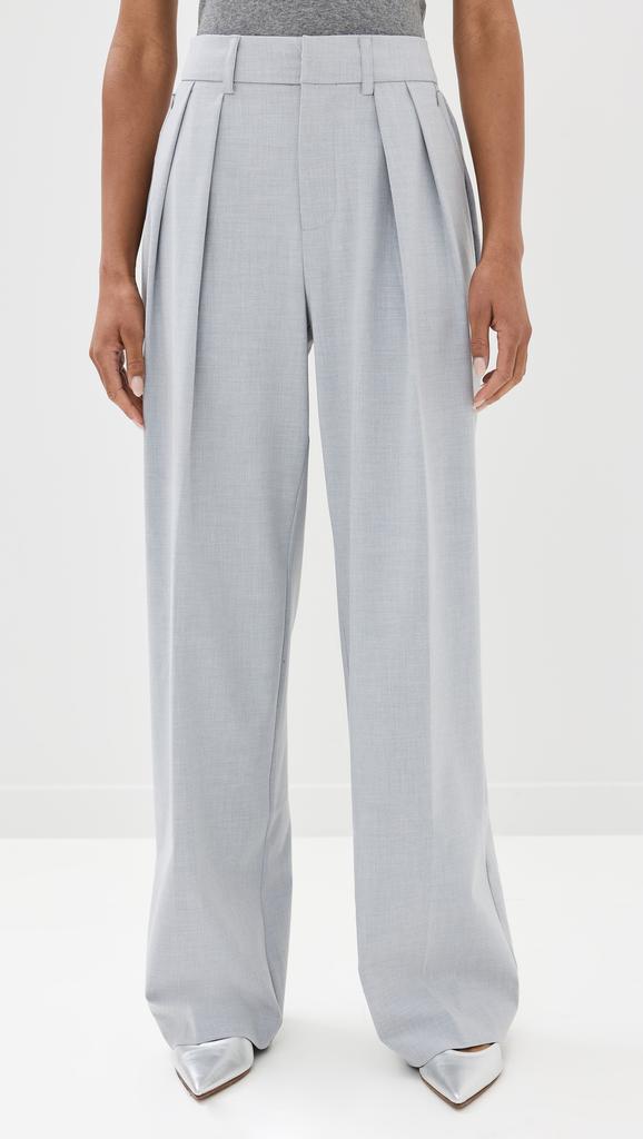 Good American Suiting Good 90s Pleated Trousers