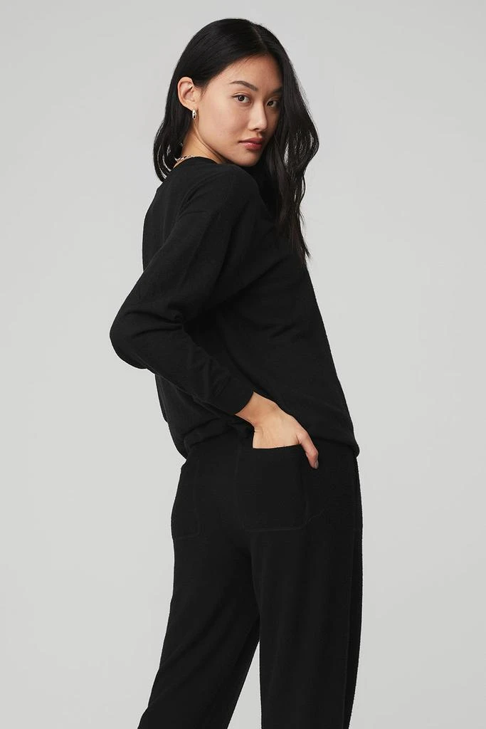 Alo Yoga Soho Pullover - Black 3