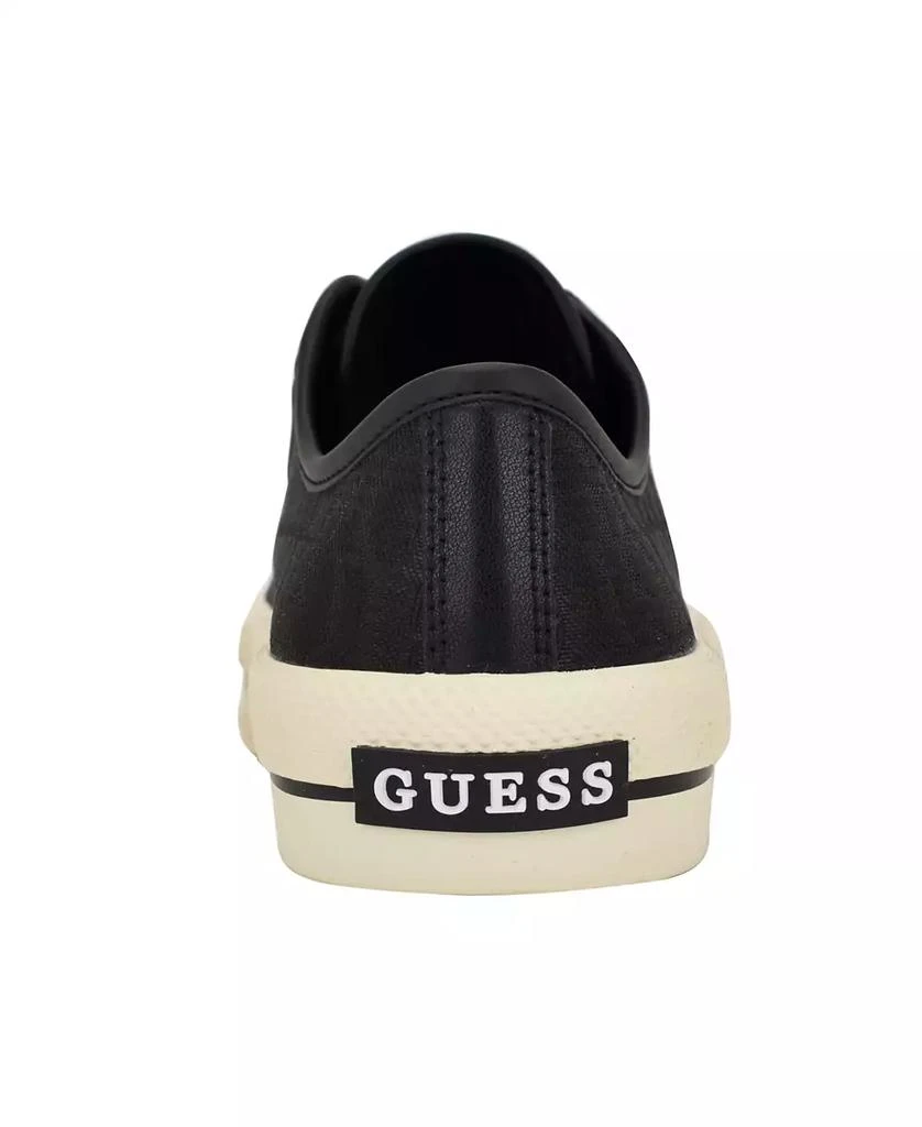 GUESS Women's Carey Jacquard Logo Low-Top Lace-Up Sneakers 3