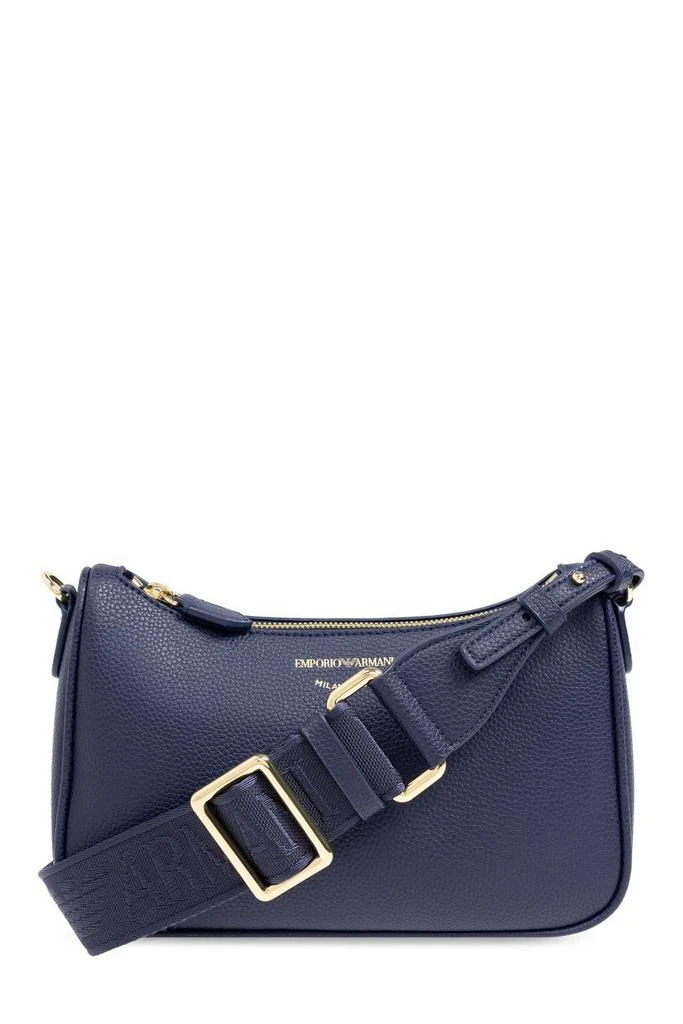 Emporio Armani Emporio Armani Logo Printed Zipped Crossbody Bag 1
