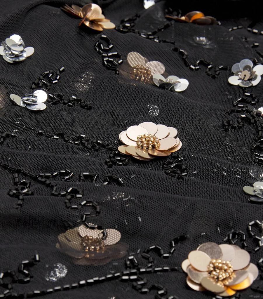 Claudie Pierlot Tulle Embellished Shirt 5