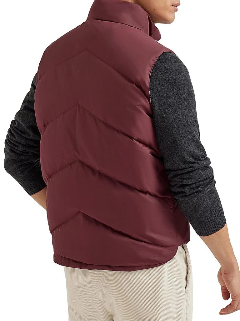 Brunello Cucinelli Techno Satin Down Vest 3