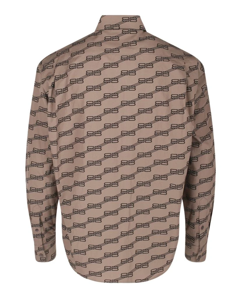 Balenciaga Monogram Long Sleeve Shirt 2