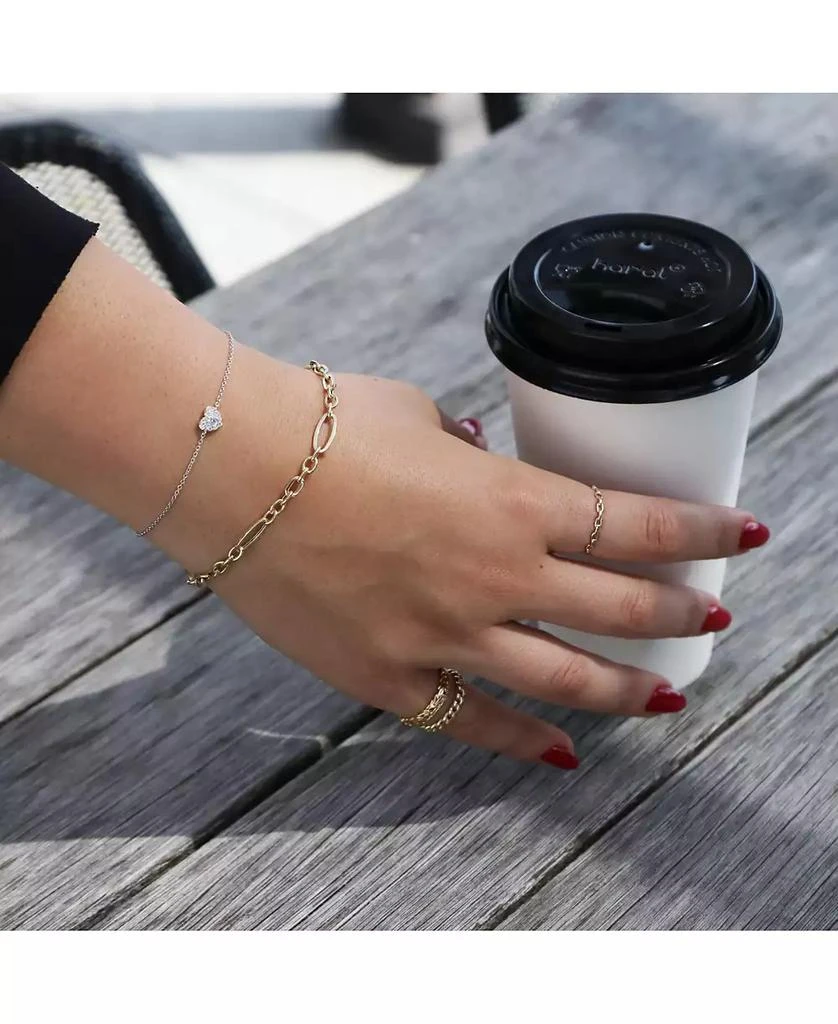 The Lovery Oval Link Ring 14K Yellow Gold 3