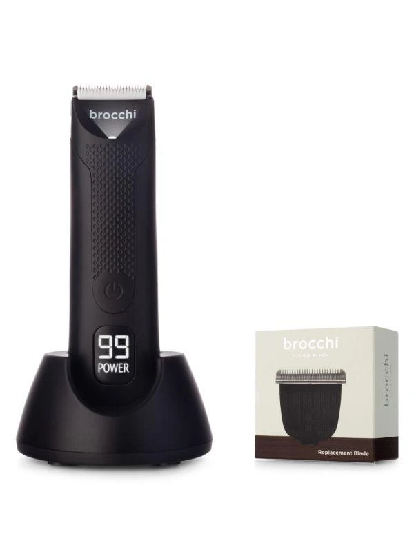 Brocchi The Cutting Edge Usb Waterproof Trimmer + 1 Replaceable Blade 1