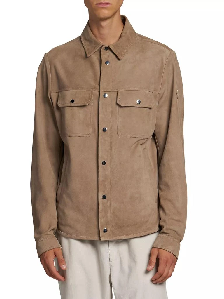 Moncler Corborant Suede Shirt Jacket 3