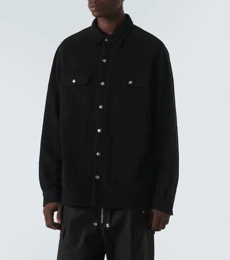 Rick Owens Virgin wool overshirt 3