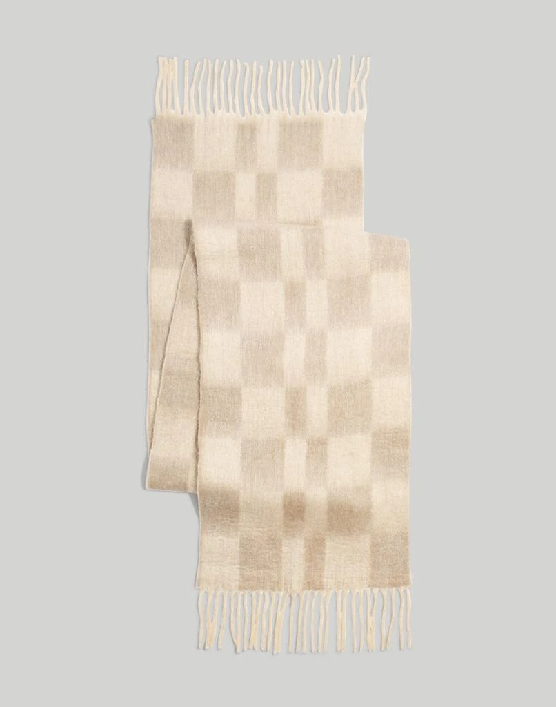 Madewell Brushed Pastel Plaid Scarf 2
