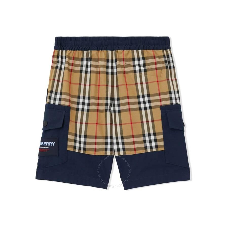 Burberry Kids Vintage Check Cargo Shorts
