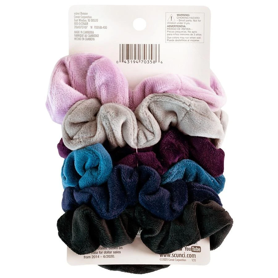 Scunci The Original Scrunchie in Velour 2