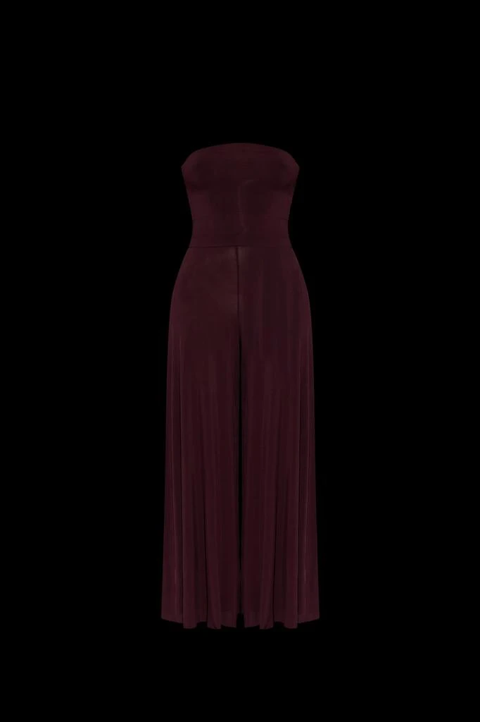 Alaïa Alaïa Soft Jersey Bustier Jumpsuit 1