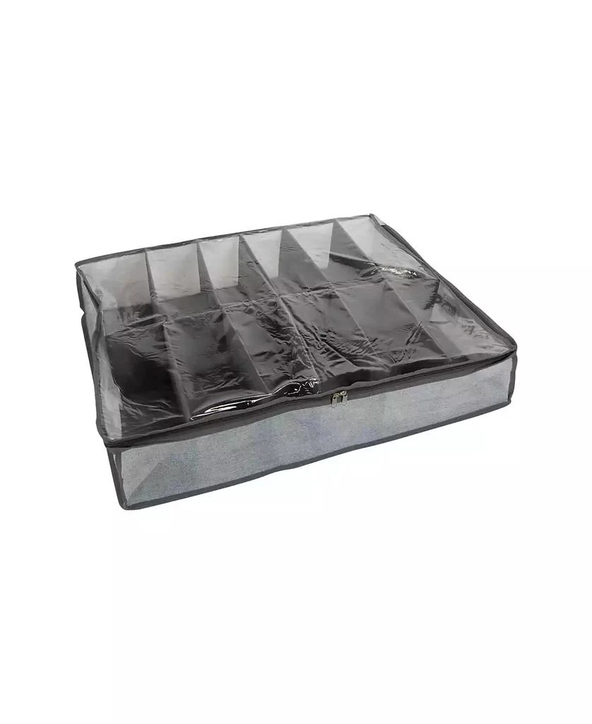 Simplify Under The Bed Shoe Storage Box, 12 Pair 1