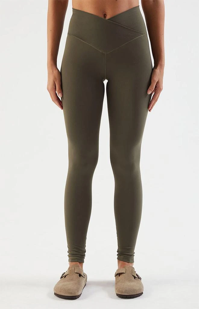 PAC 1980 PAC WHISPER Active Crossover Yoga Pants 2