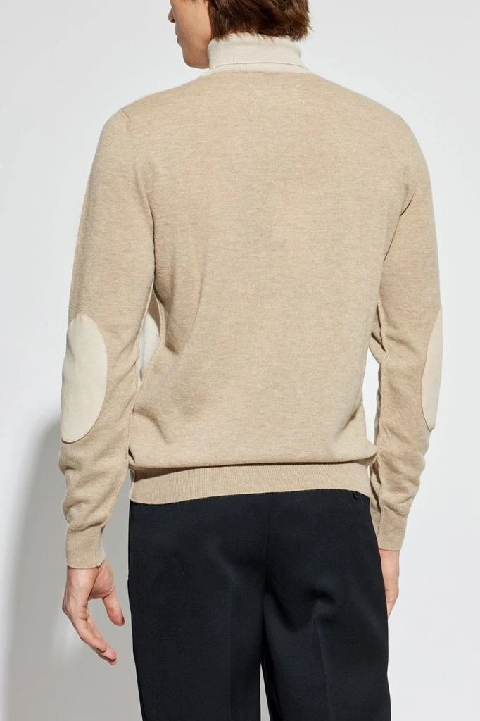 MAISON MARGIELA Maison Margiela Two-Toned Turtleneck Knitted Jumper 3