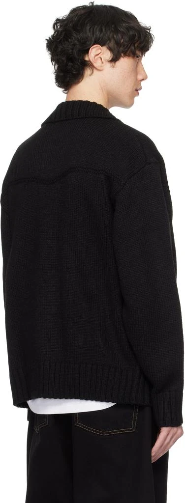Carhartt WIP Black Santa Fe Cardigan 3
