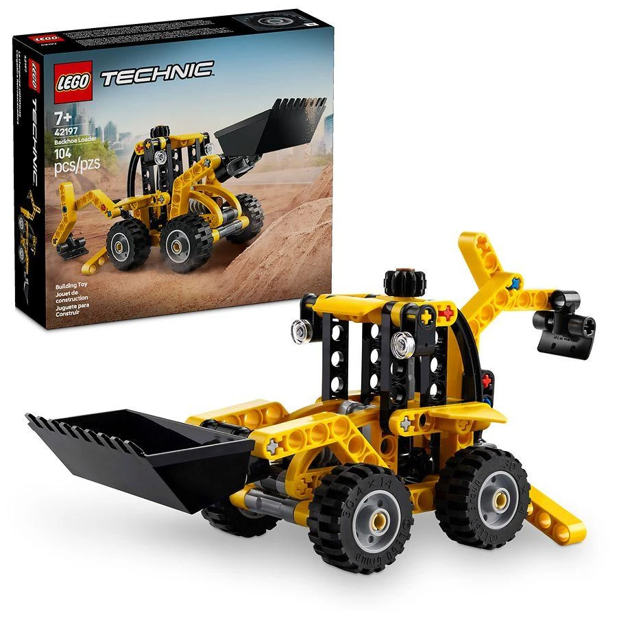 Lego Technic Backhoe Loader 104 Pieces