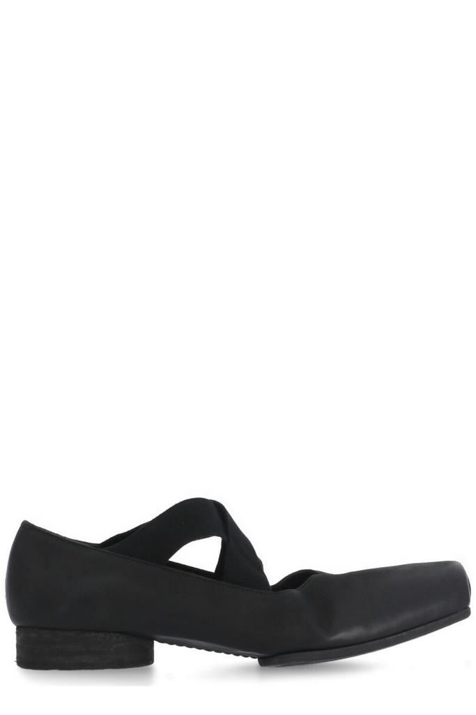 Uma Wang Uma Wang Square-Toe Slip-On Ballet Flats