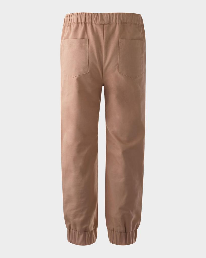 Rachel Riley Boy's Cotton Chino Joggers, Size 2-10