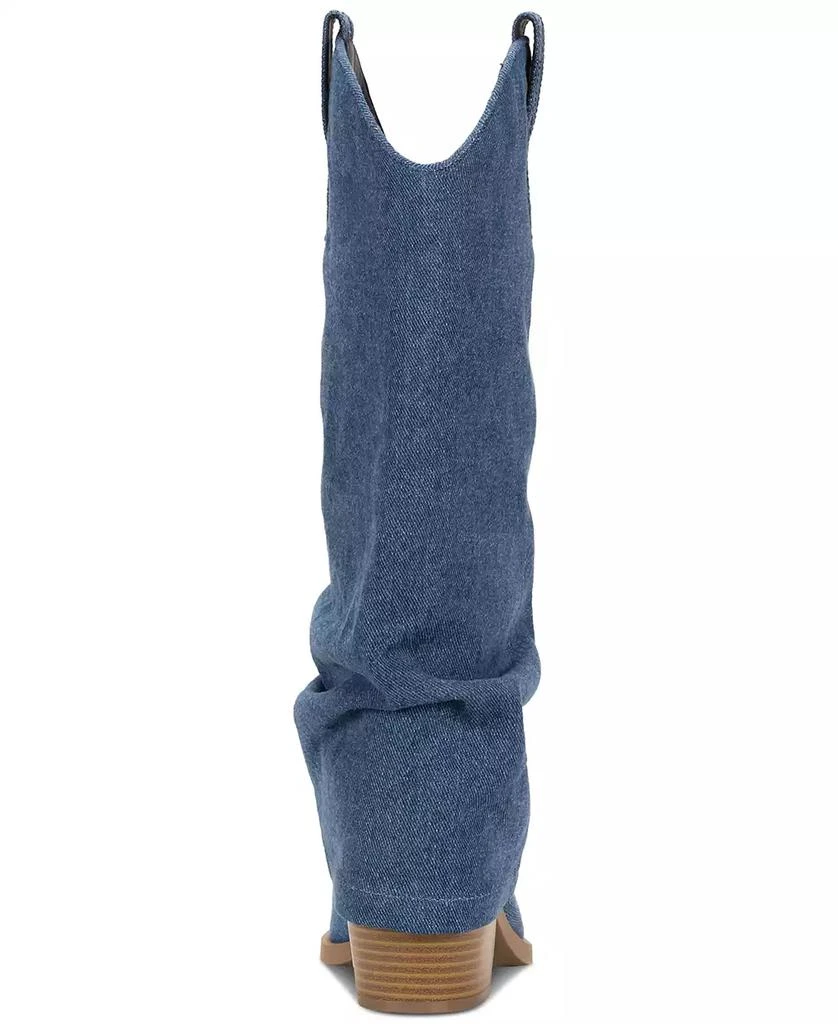 Sun + Stone Women's Bryynn Slouch Cuff Western Knee High Boots, Created for Macy's 4