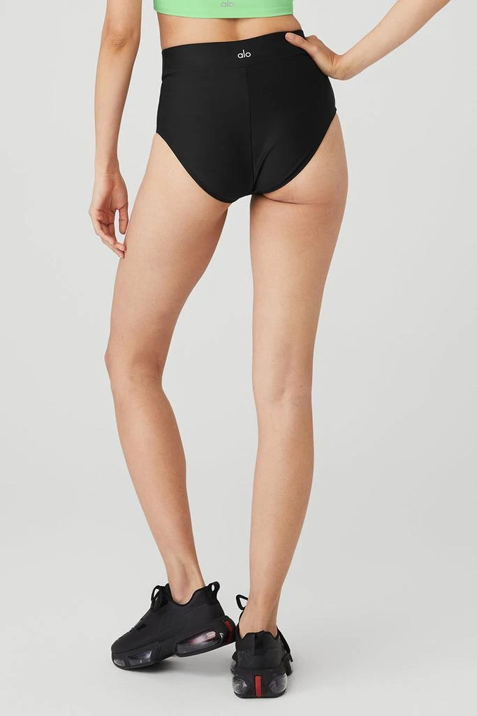 Alo Airlift Record-Breaker Boyshort - Black 2