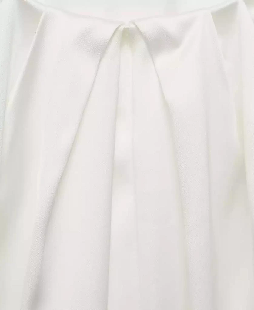 Mango Women's Combined-Fabric Long Dress 3